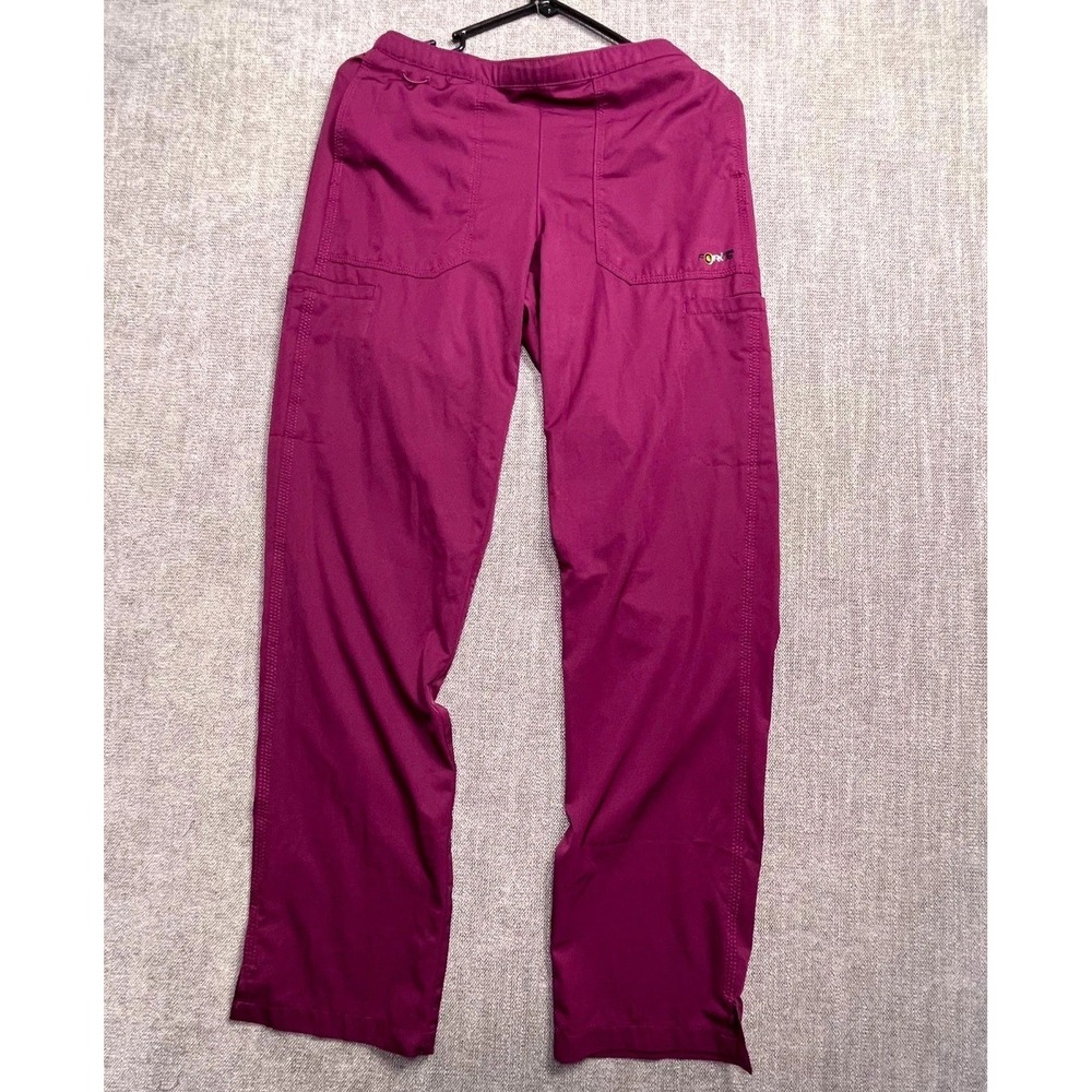 Carhartt Force Straight Leg Scrub Pants Womens XS Maroon C52106 Medical